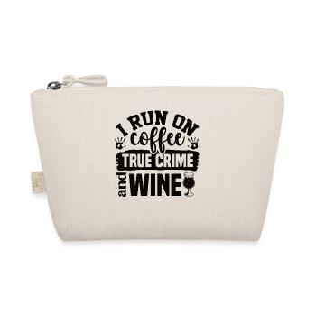 True Crime Crime Crime Series Crime Coffee Wine - Trousse biologique - nature - Devant