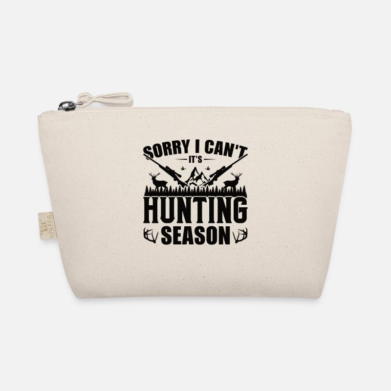 Jäger Bogenschießen Wald Hirsch Jagdhund Reh Bio-Täschchen