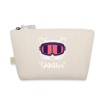 Après Ski Skifahren Skiurlaub Skikitten Geschenk - Bio-Täschchen - Natur - Vorne