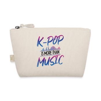 K-Pop Lover Design - Organic Pouch - nature - Front