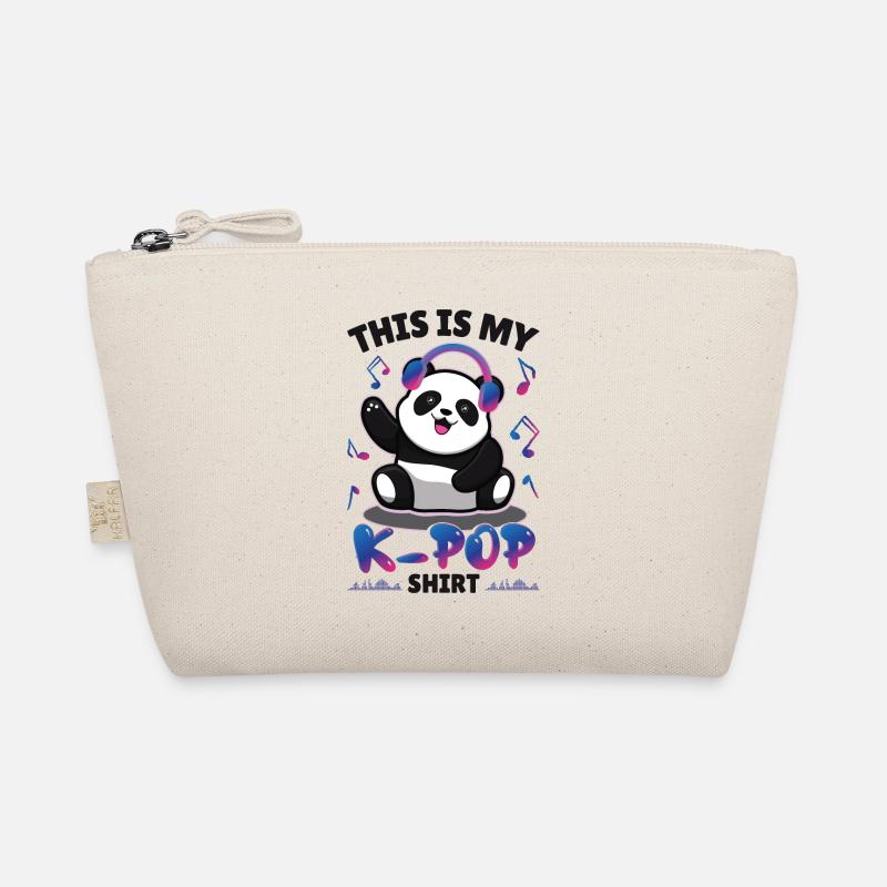 Panda K-Pop - Trousse biologique - nature