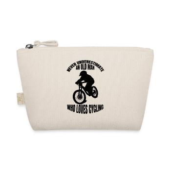 Motorcross Motorcycle Motorcycle Fan Motorcyclist - Organic Pouch - nature - Front