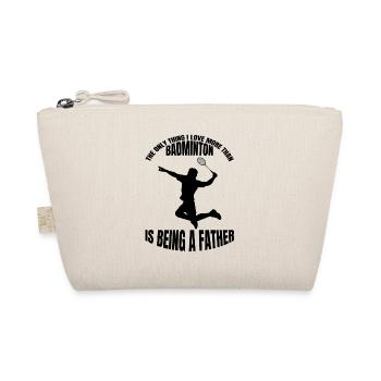 Badminton badminton fan badminton team badminton - Organic Pouch - nature - Front