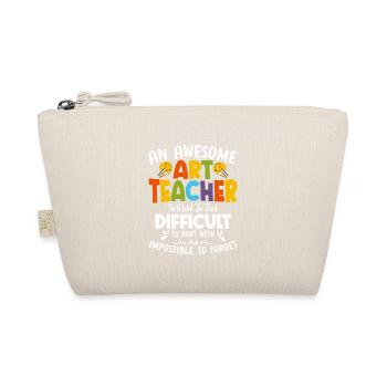 An Awesome Art Teacher Is Hard To Find Education - Bio-Täschchen - Natur - Vorne