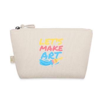 Let's Make Art Art Teacher Education - Organic Pouch - nature - Front