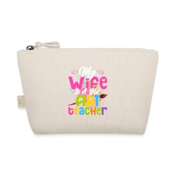 My Wife Is A Hot Art Teacher Education Artist - Bio-Täschchen - Natur - Vorne