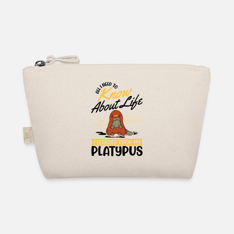 Schnabeltier Geschenk Platypus Bio-Täschchen