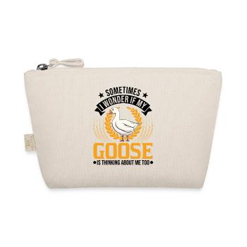 Geese Gift Goose Farmer Goose Goose - Organic Pouch - nature - Front