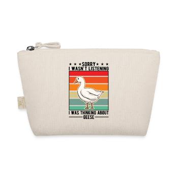 Geese Gift Goose Farmer Goose Goose - Organic Pouch - nature - Front
