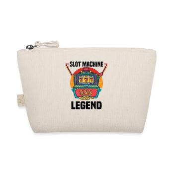 Casino Gambling Slot Machine Card Game - Organic Pouch - nature - Front