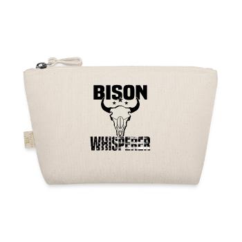 Buffalo Bison Ox Indian American - Organic Pouch - nature - Front