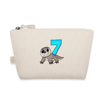 7 ans - 7ème anniversaire avec motif animal - Trousse biologique - nature - Devant
