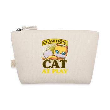 Katze Katzen Liebhaber Katzenmama Geschenk - Bio-Täschchen - Natur - Vorne