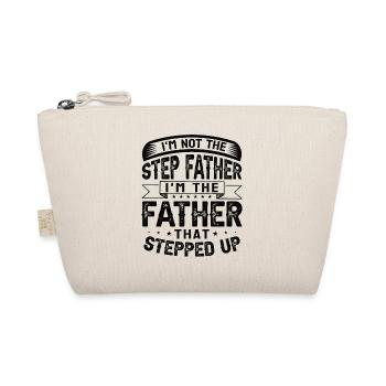 Stepdad Dad Stepdad Dad Father's Day Gift - Organic Pouch - nature - Front