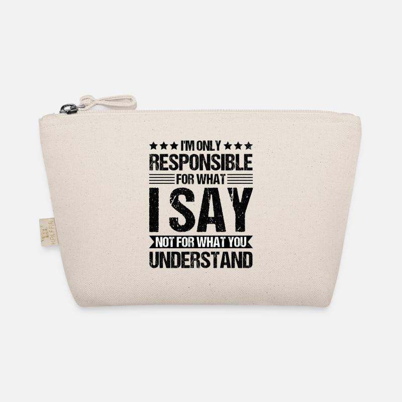 Drôle de dire ironie sarcasme amusant Trousse biologique