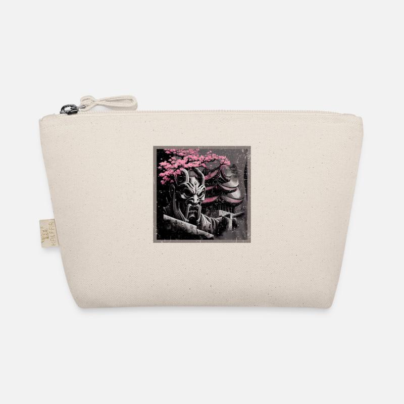 Temple japonais vintage des fleurs de cerisier Sakura Trousse biologique