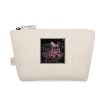 Vintage Japanische Sakura Kirschblüten Tempel - Bio-Täschchen - Natur - Vorne