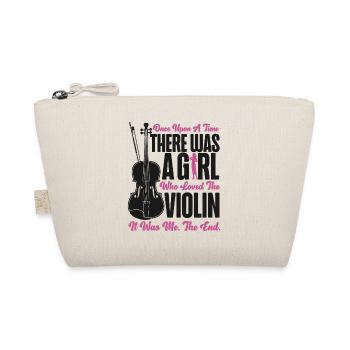 Violoniste Fille Il était une fois - Trousse biologique - nature - Devant