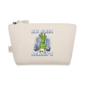 Lauch Bodybuilding Fitness Gym Deadlift - Bio-Täschchen - Natur - Vorne