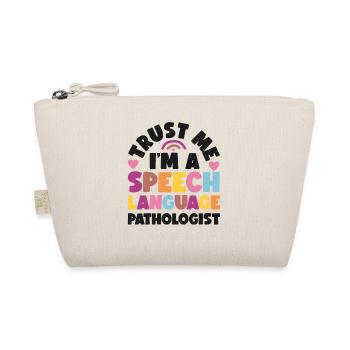 Speech Therapist Therapy Assistant - Bio-Täschchen - Natur - Vorne