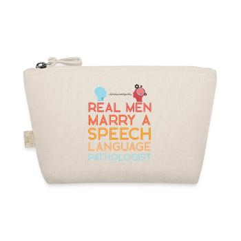 Speech Therapist Therapy Assistant - Organic Pouch - nature - Front