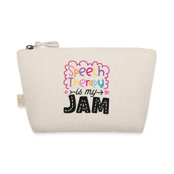 Speech Therapist Therapy Assistant - Organic Pouch - nature - Front