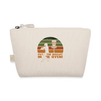 Retro Disc Golf - Organic Pouch - nature - Front