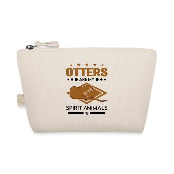 Otter Spirit Animal Fischotter Seeotter - Bio-Täschchen - Natur - Vorne