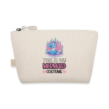 This Is My Mermaid Costume - Organic Pouch - nature - Front