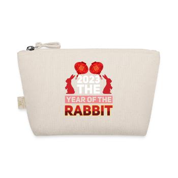 2023 The year of the rabbit Chinese Zodiac - Organic Pouch - nature - Front