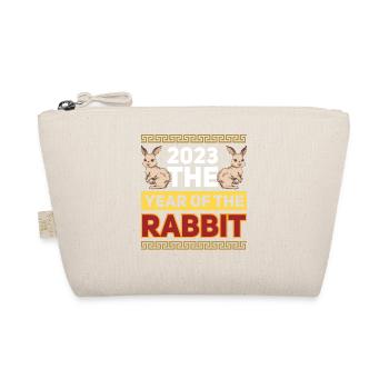 2023 The year of the rabbit Chinese Zodiac - Organic Pouch - nature - Front