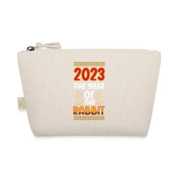 2023 The year of the rabbit Chinese Zodiac - Organic Pouch - nature - Front
