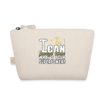 Photographer Freeze Time Superpower - Organic Pouch - nature - Front