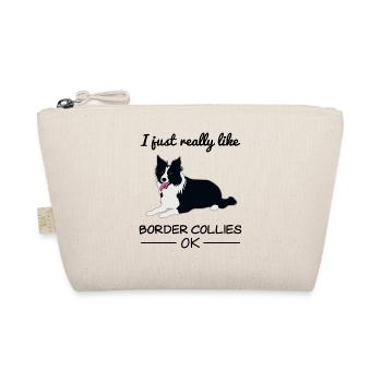 Border Collie Dog Dog Lovers Citation Cadeau - Trousse biologique - nature - Devant