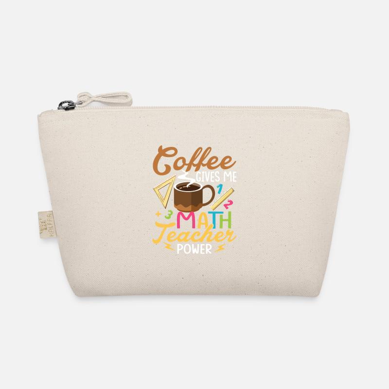 Le café me donne un professeur de mathématiques Power School Educatio Trousse biologique