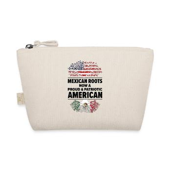 Born Mexican Mexico American USA Citizenship - Organic Pouch - nature - Front