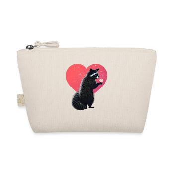 Coon avec cœur pour la Saint-Valentin - Trousse biologique - nature - Devant