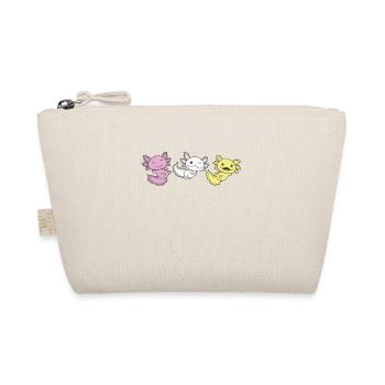 Twink Flag Pride LGBTQ Axolotl - Trousse biologique - nature - Devant