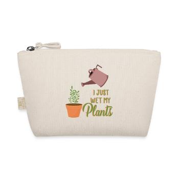 Garten Motiv Gärtner & Gärtnerin Spruch - Bio-Täschchen - Natur - Vorne