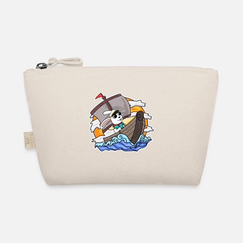 Rabbit Captain Boat Organic Pouch