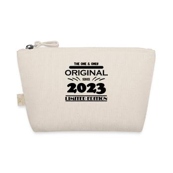 2023 - Baujahr 2023 - Jahrgang 2023 - Bio-Täschchen - Natur - Vorne