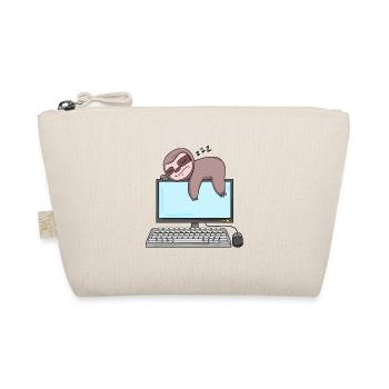 Computer Nerd Programmer Gift - Organic Pouch - nature - Front