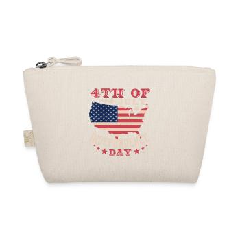 4. JULI UNABHÄNGIGKEITSTAG USA - Bio-Täschchen - Natur - Vorne