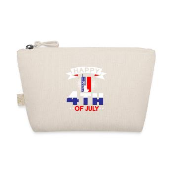 HAPPY 4TH OF JULY USA - Organic Pouch - nature - Front