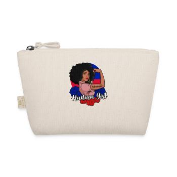 Haïti Drapeau Haïtien Femme Princesse I Cadeau - Trousse biologique - nature - Devant
