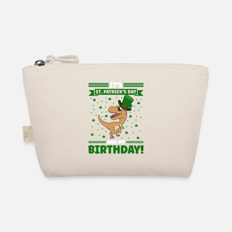 Dinosaurier St. Patrick's Day Dino Bio-Täschchen