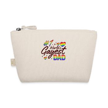 Gay Papa Pride LGBTQ Père Design pour une fierté - Trousse biologique - nature - Devant