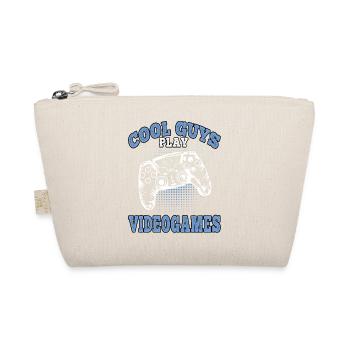Cool Guys Play Video Games Gamer Gaming Gamers - Organic Pouch - nature - Front