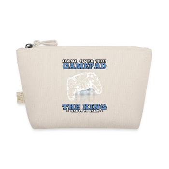 Gamepad Play Video Games Gamer Gaming Gamers - Organic Pouch - nature - Front