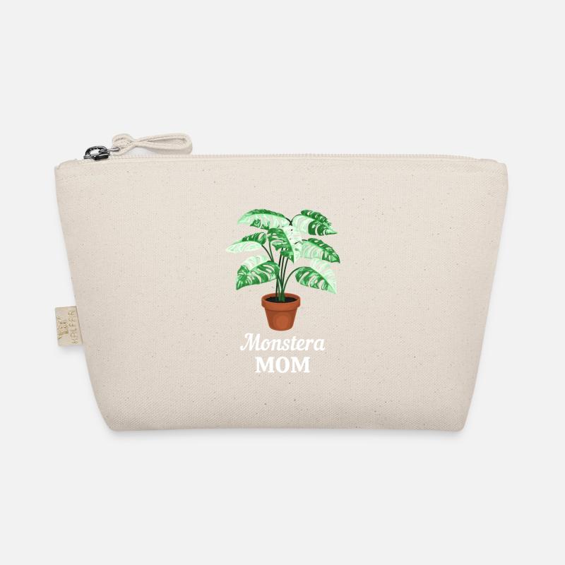 Monstera Mom - Bio-Täschchen - Natur